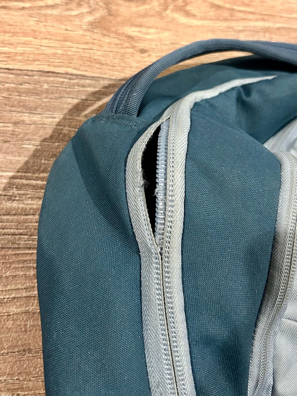 The North Face Jester Backpack - Teal and Light Gray - Picture 2 of 5
